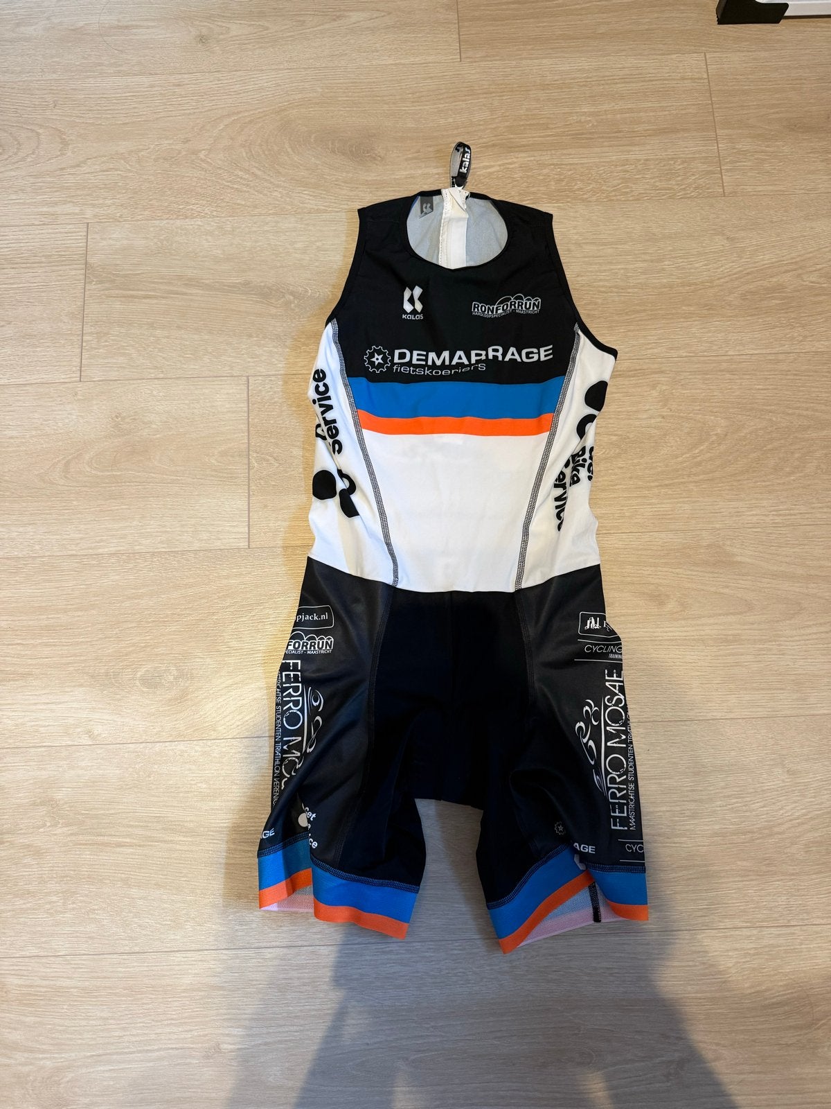 Klaas Trisuit Maat 3 (S) - Nieuw, slechts één keer gedragen, Ophalen of Verzenden, Nieuw, Maat 36 (S), Hardlopen of Fietsen