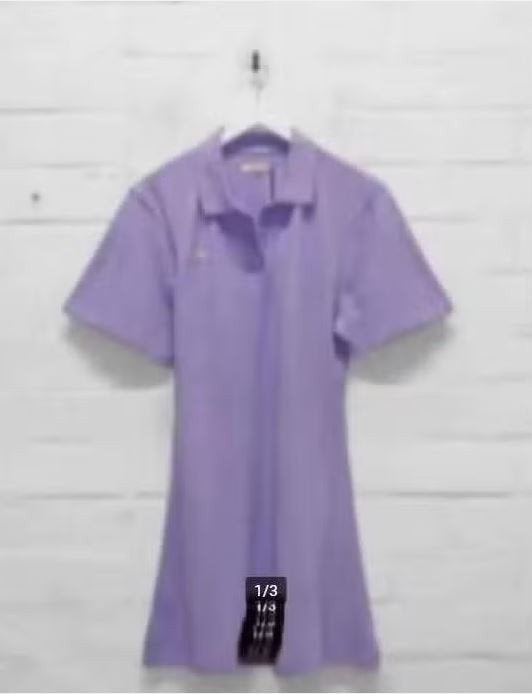 Pangaia - Prachtige polo Jurk maat XL - Nieuw €140, Paars, Maat 46/48 (XL) of groter, Nieuw, Ophalen of Verzenden