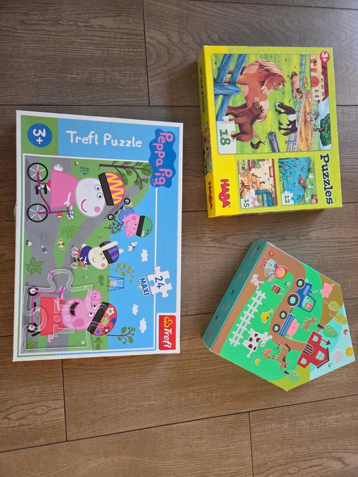 kinder puzzels 3+, Ophalen, 10 tot 50 stukjes, 2 tot 4 jaar