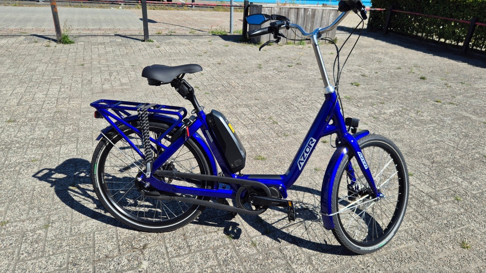 Azor Elburg extra lage instap Demo, Fietsen en Brommers, Elektrische fietsen, Minder dan 47 cm, Ophalen of Verzenden, Nieuw, Overige merken