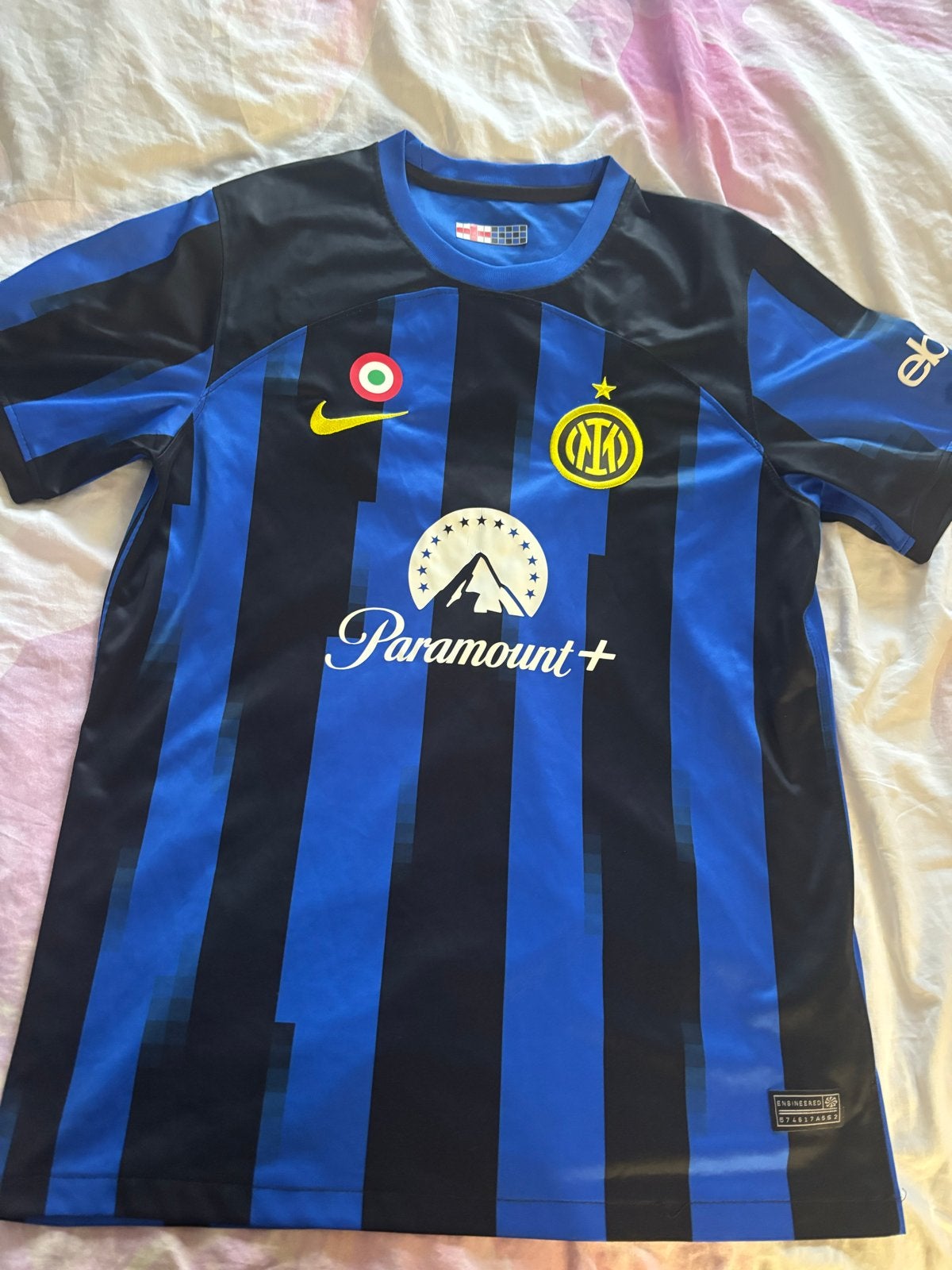 Inter Milan Thuisshirt 2021/2022 - Maat L, Maat 52/54 (L), Meerkleurig, Ophalen of Verzenden, Zo goed als nieuw
