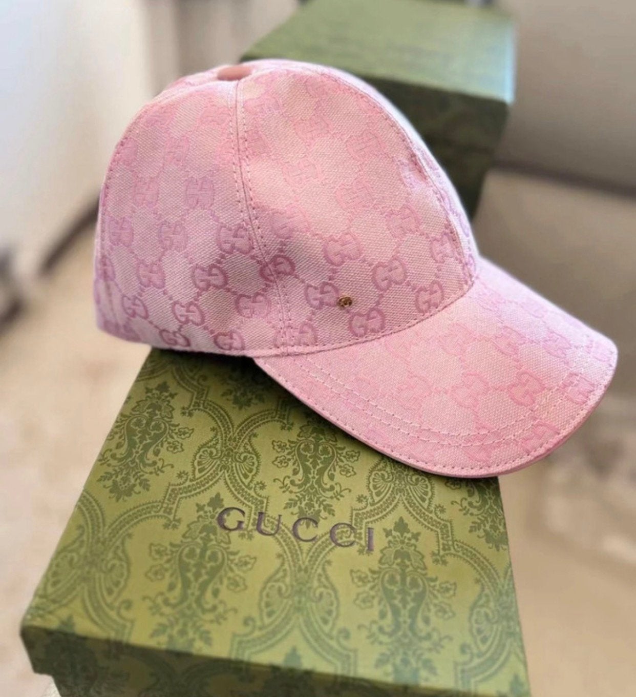 Gucci pet roze, Ophalen of Verzenden, Zo goed als nieuw, One size fits all