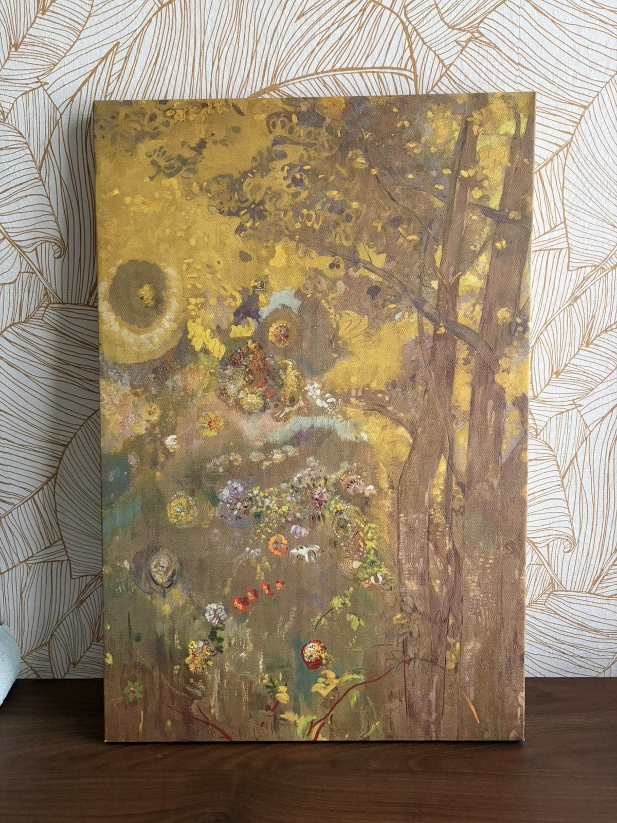 Canvas schilderij, Ophalen