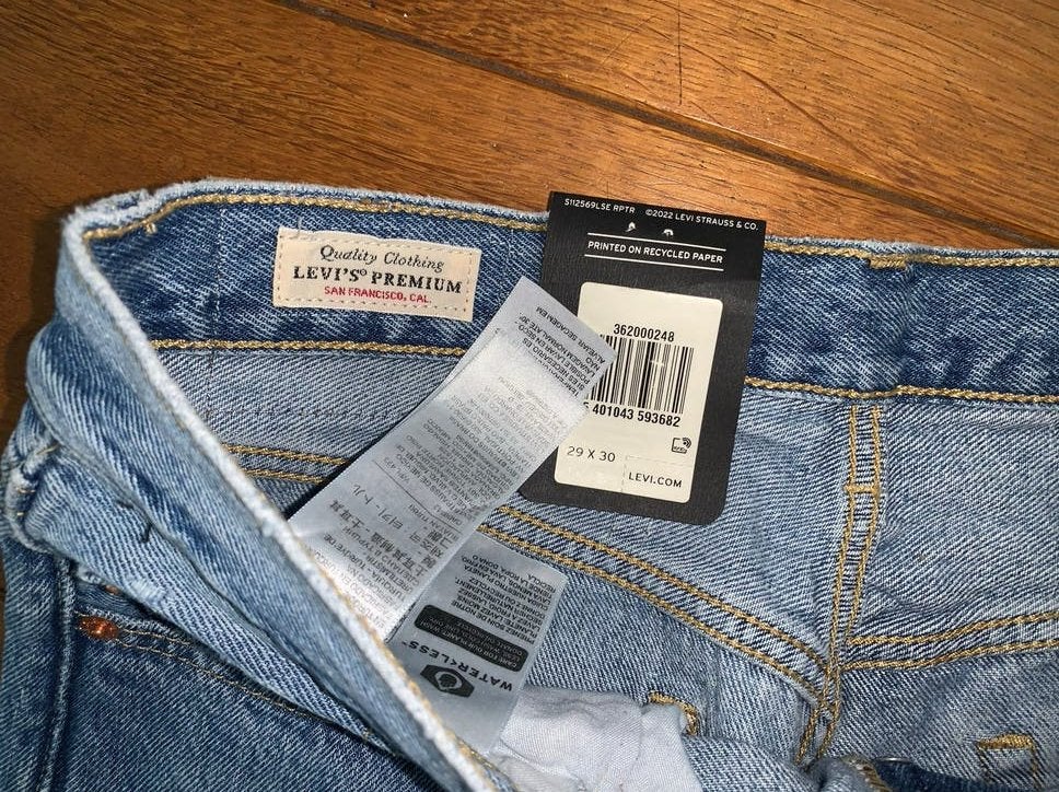 Nieuwe Levi's 501 Original Cropped Jeans W29 L30, Ophalen of Verzenden, Nieuw, Blauw, W28 - W29 (confectie 36)