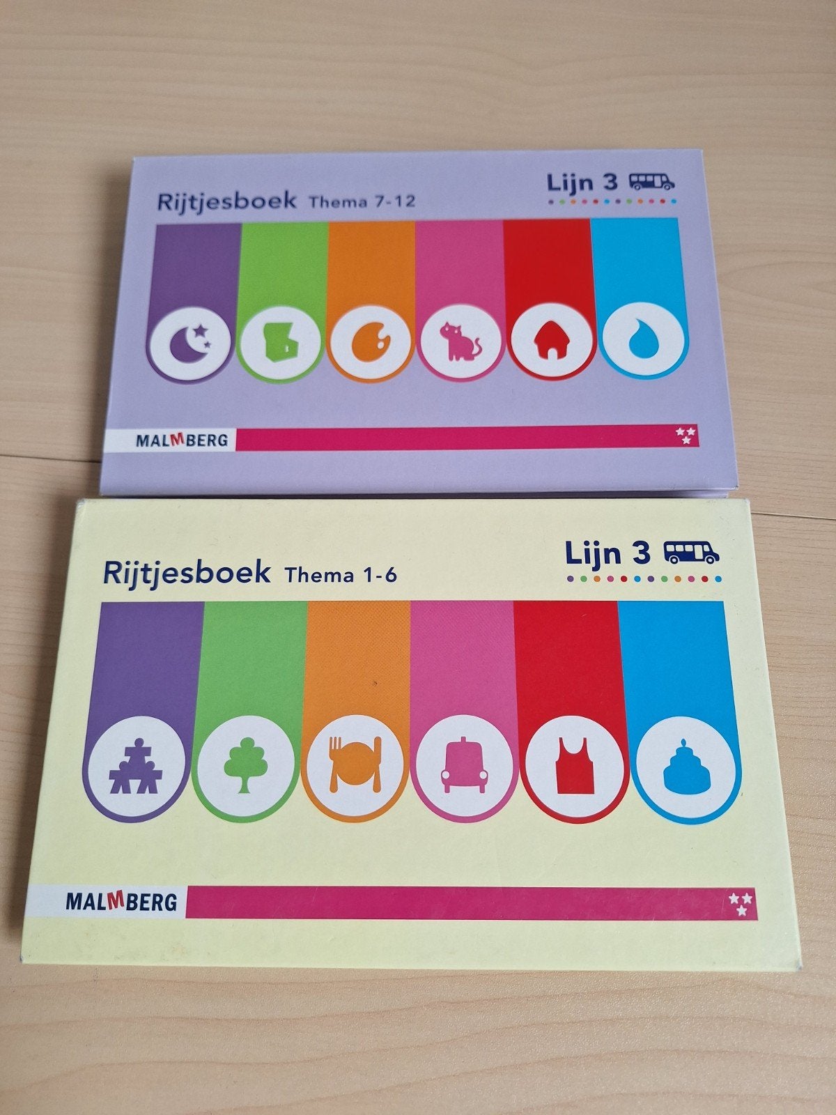 set rijtjesboekjes 3-ster niveau lijn 3, Ophalen of Verzenden, Zo goed als nieuw, Overige niveaus, Nederlands