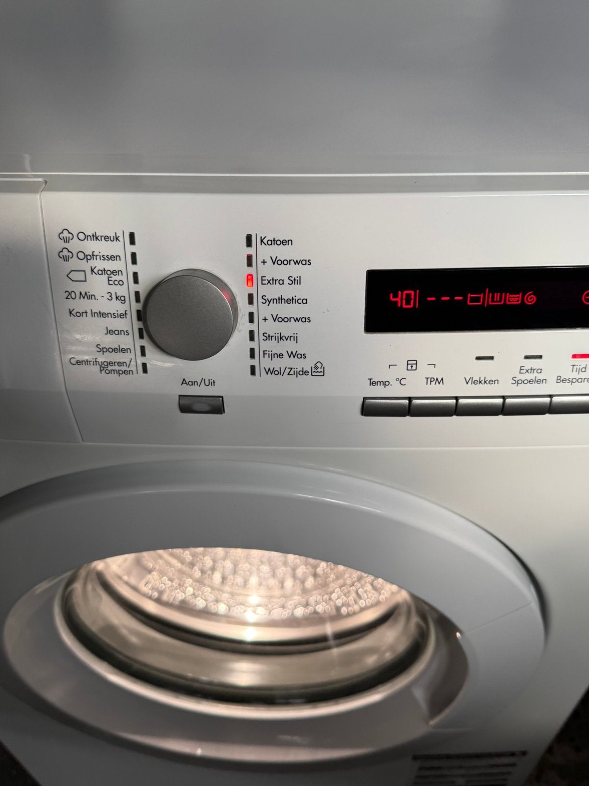 AEG A++ WASMACHINE EXCLUSIEV IZGS, Ophalen of Verzenden, Zo goed als nieuw, Voorlader, 85 tot 90 cm