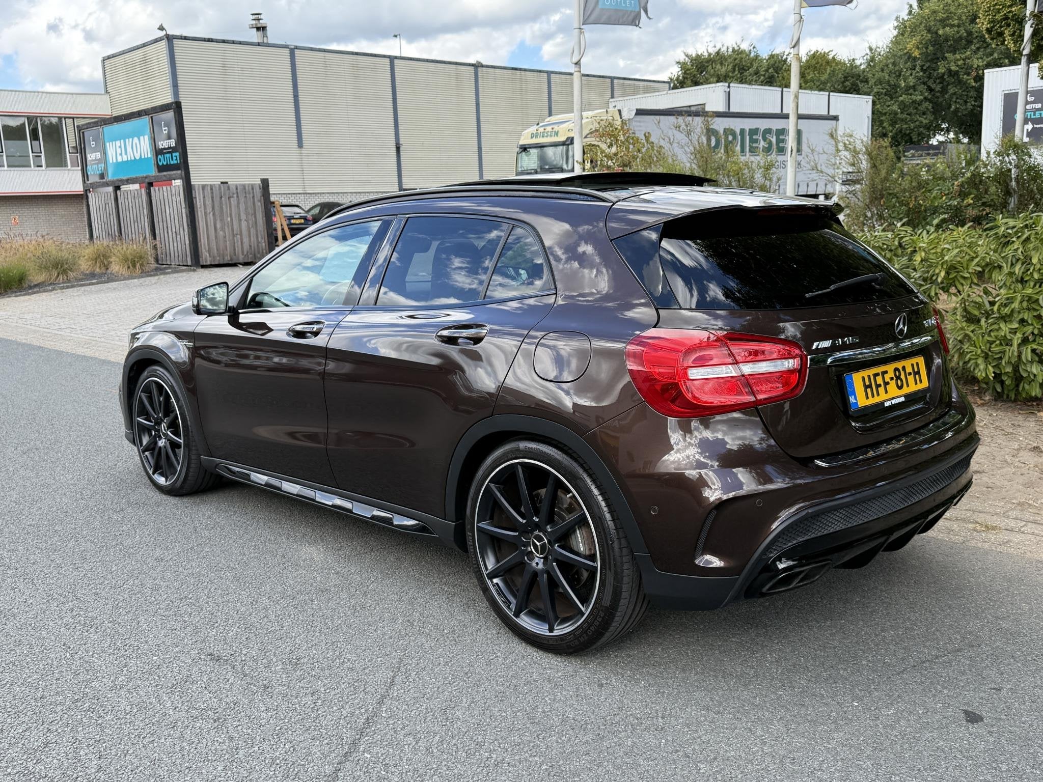 Mercedes-Benz GLA-klasse AMG 45 4MATIC Edition1 381PK•Pano, Auto's, Automaat, Gebruikt, Euro 6, 4 cilinders