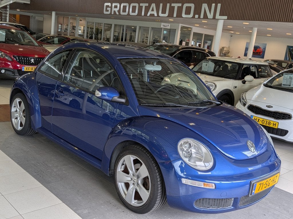 Volkswagen New Beetle 2.0 Highline Cruise Control, Airco, St, Auto's, Volkswagen, Voorwielaandrijving, Stof, Gebruikt, Beetle (Kever)