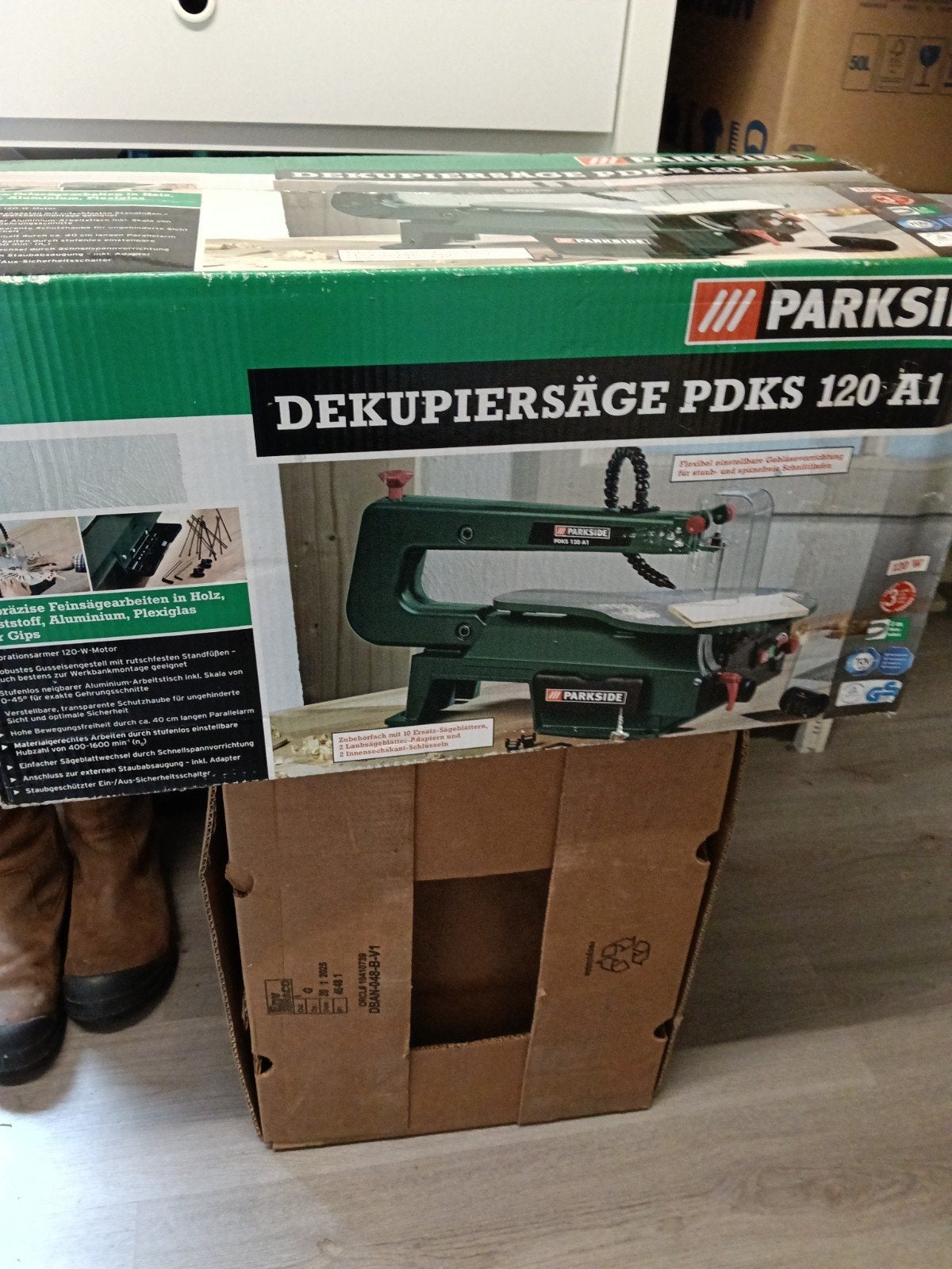 Parkside Decoupeerzaag PDKS 120 A1 - Nieuw in doos, Decoupeerzaag, Nieuw, Ophalen of Verzenden, Parkside