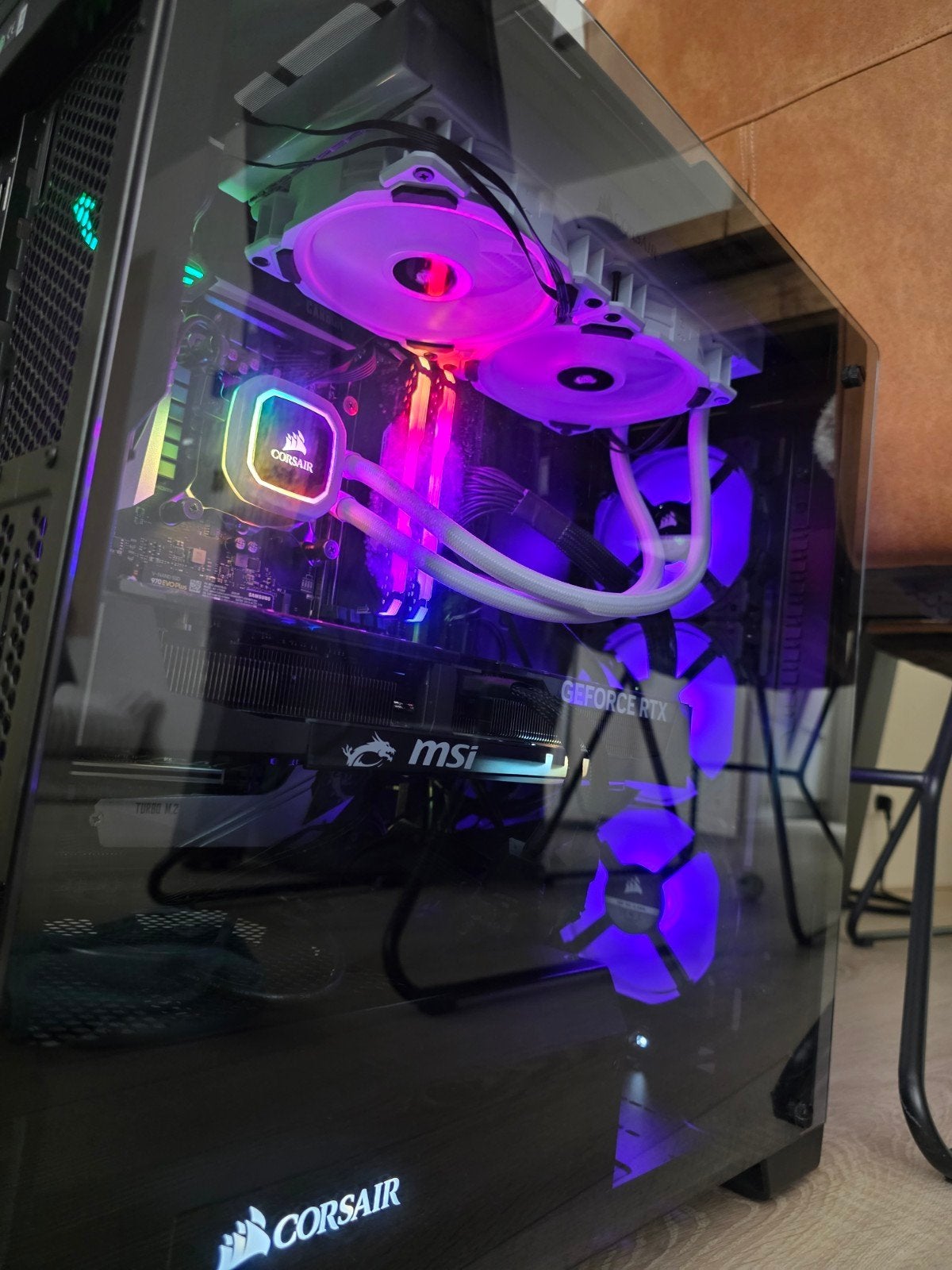 Game Pc, RTX 5070, 32gb, core i7. weinig gebruikt., Ophalen, Zo goed als nieuw