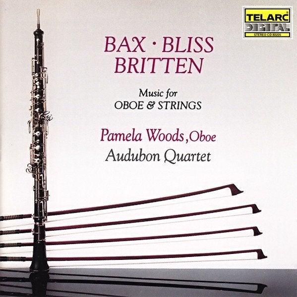 BAX BLISS BRITTEN Music for oboe & strings CD WOODS TELARC, Ophalen of Verzenden, Modernisme tot heden, Zo goed als nieuw, Kamermuziek