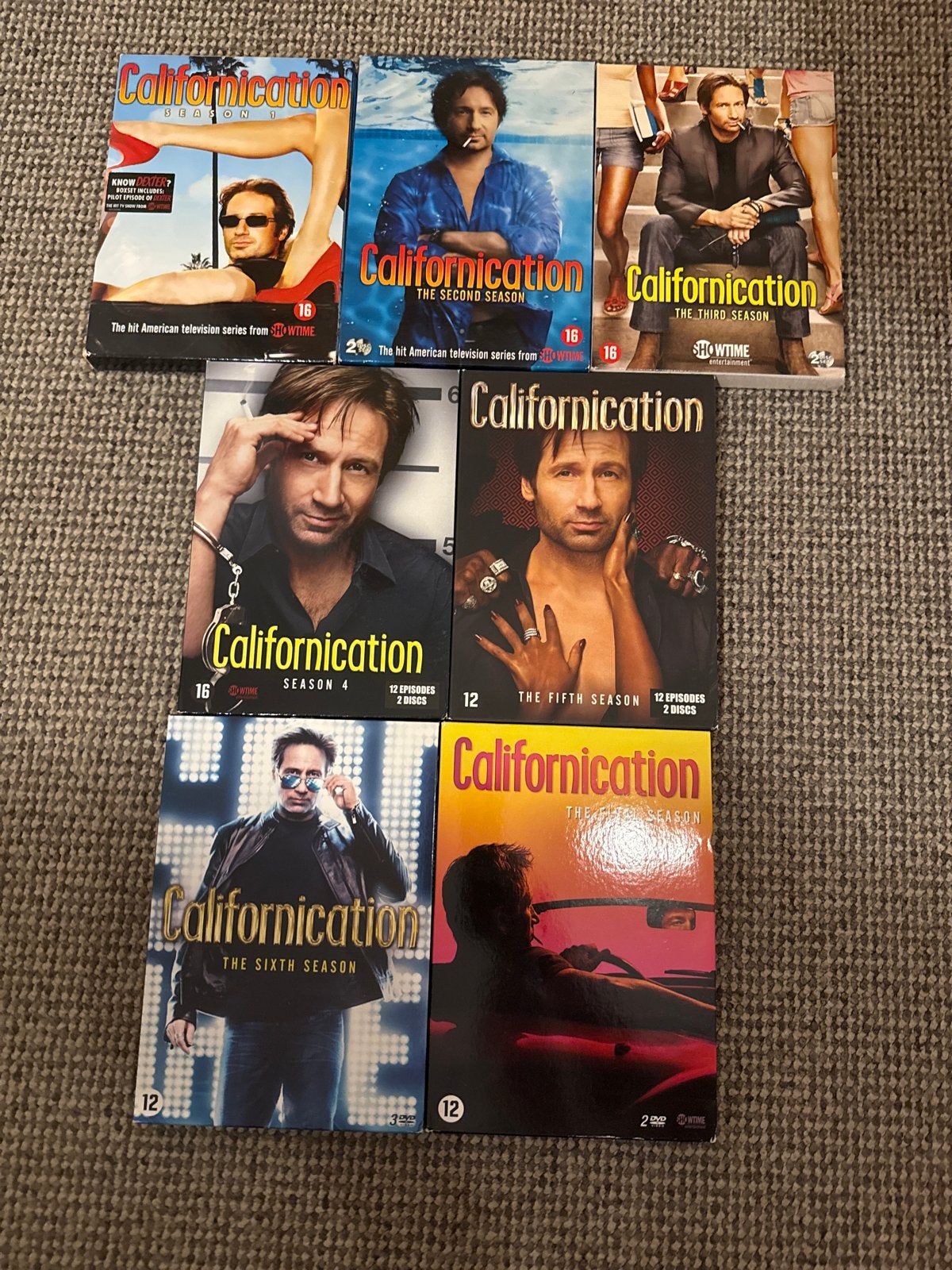Californication - Seizoen 1 t/m 7, de complete serie, Engels, Vanaf 16 jaar, Seizoen 1, Nederlands