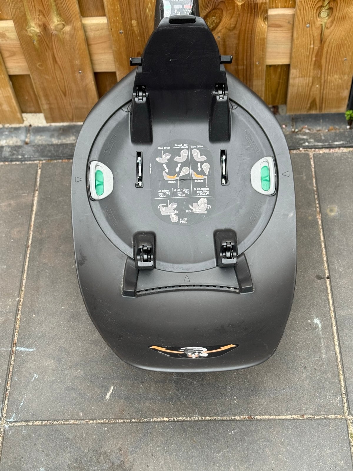 Cybex I-cloud Z Maxi Cosi met Isofix en Bugaboo Adapter, Gebruikt, Isofix, 0 t/m 13 kg, Ophalen