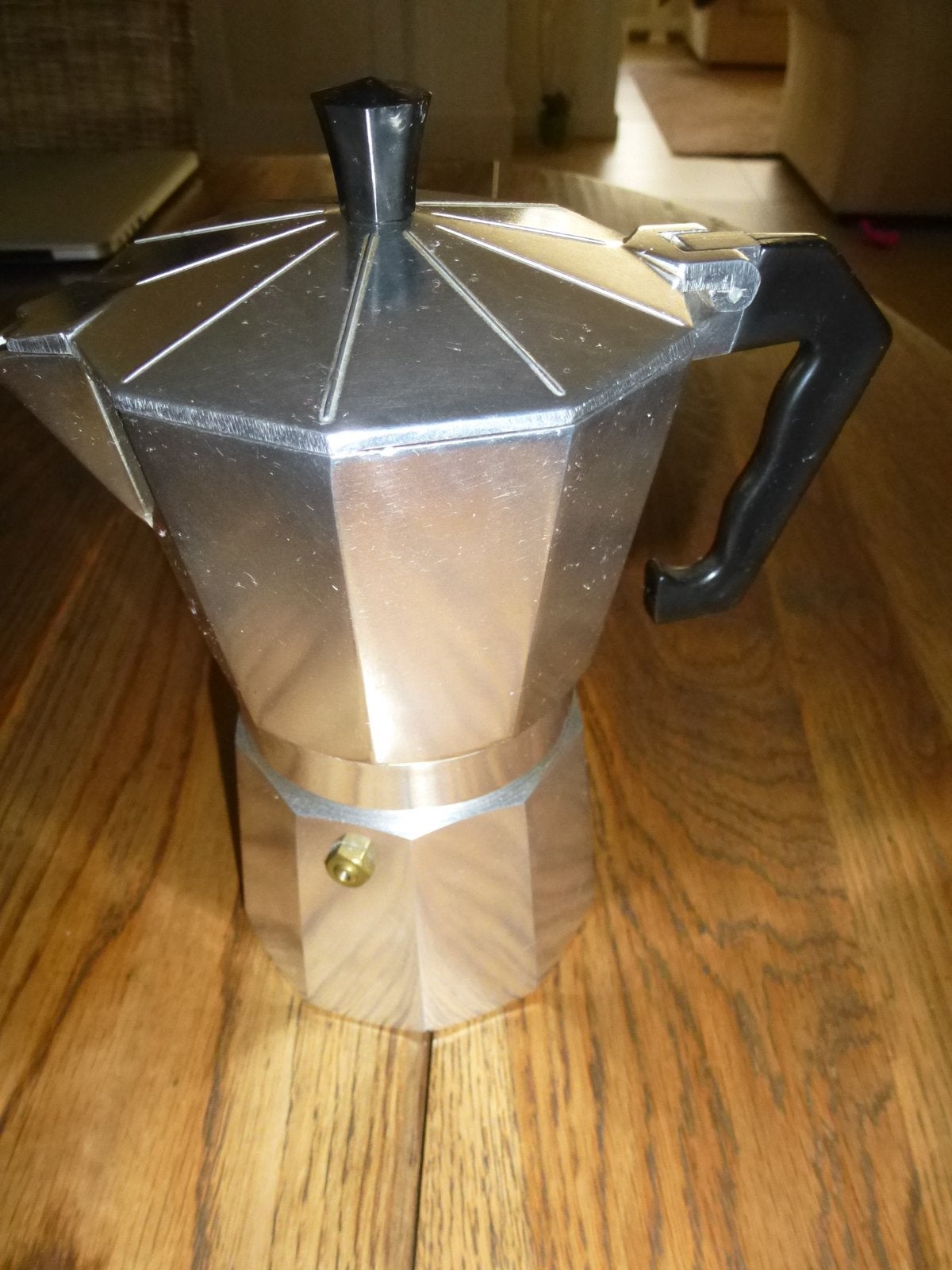 Moka Express percolator - 3 kopjes, Overige modellen, Gemalen koffie, Ophalen of Verzenden, Zo goed als nieuw