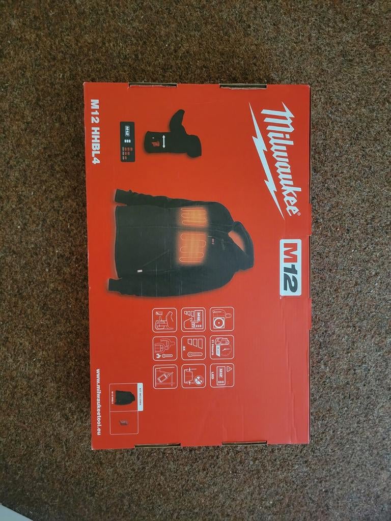 Milwaukee M12 Verwarmd Vest - Maat M, Ophalen of Verzenden, Nieuw, Milwaukee