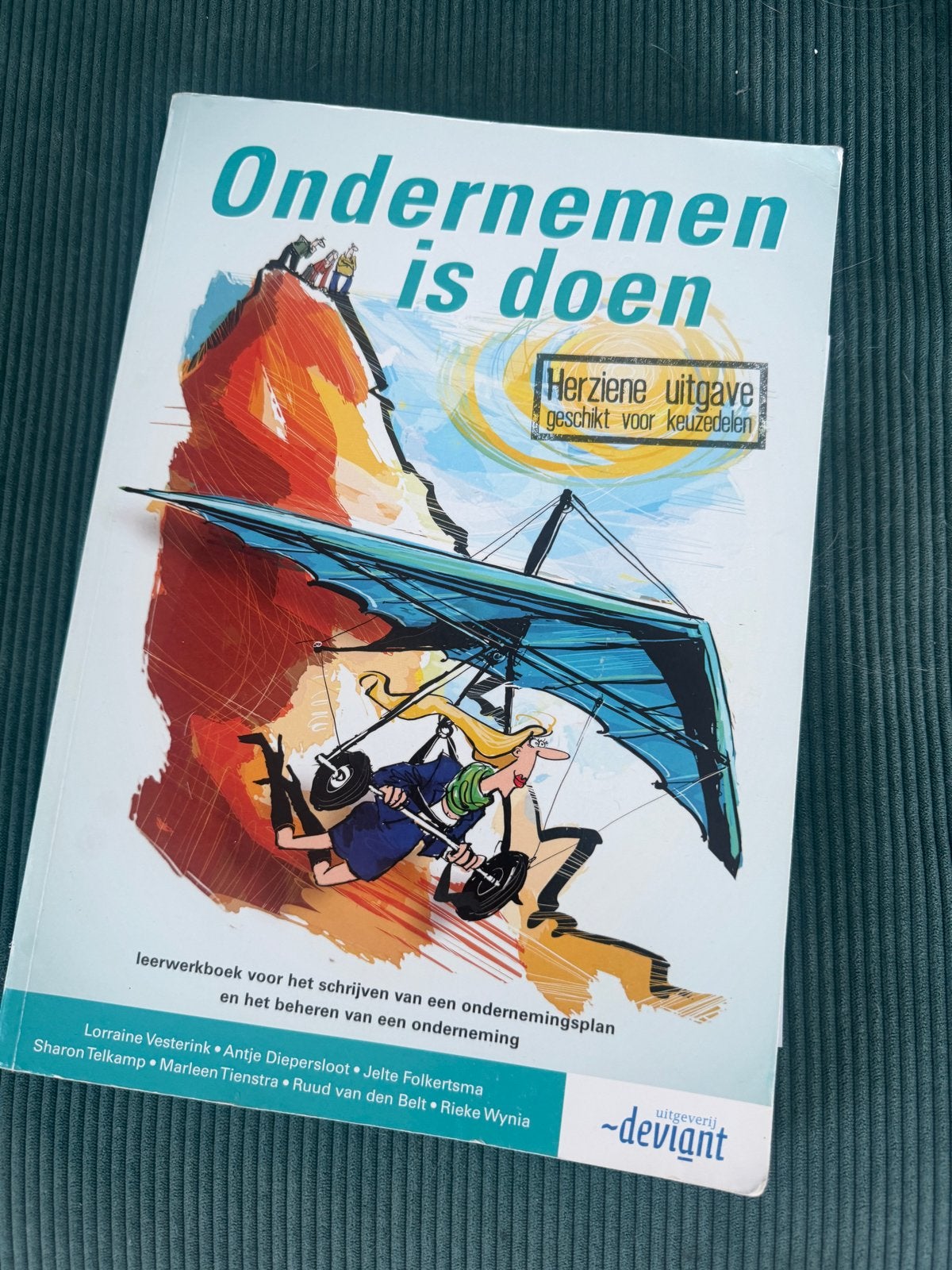 Ondernemen is doen - Leerwerkboek Ondernemingsplan, Ophalen of Verzenden, Gamma, Gelezen, MBO