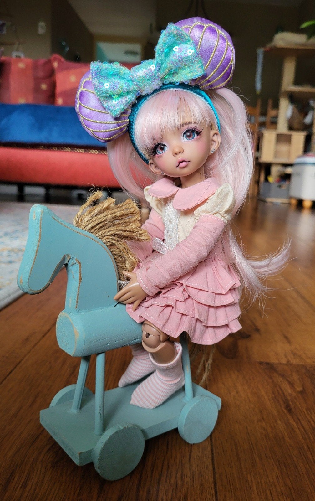 bjd, blythe, pullip,poppen: speelgoed/ accessoires hand gem., Ophalen of Verzenden, Zo goed als nieuw, Accessoires