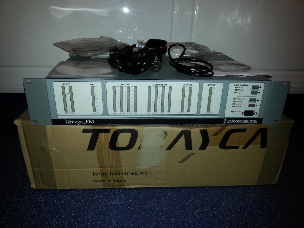 Inovonics Omega_FM Processor WANTED, Ophalen, Zo goed als nieuw, Ontvanger