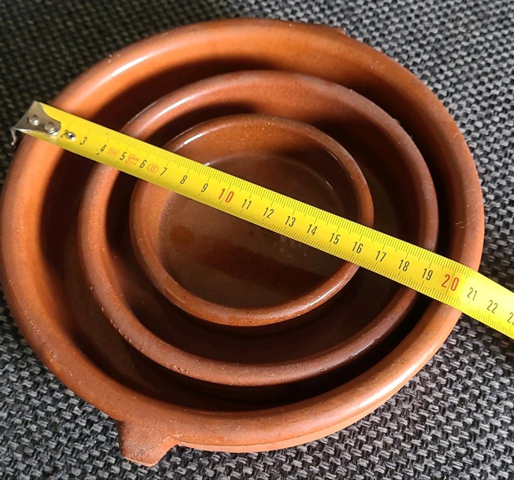 3 ovenschaaltjes spaans aardenwerk, Ophalen of Verzenden