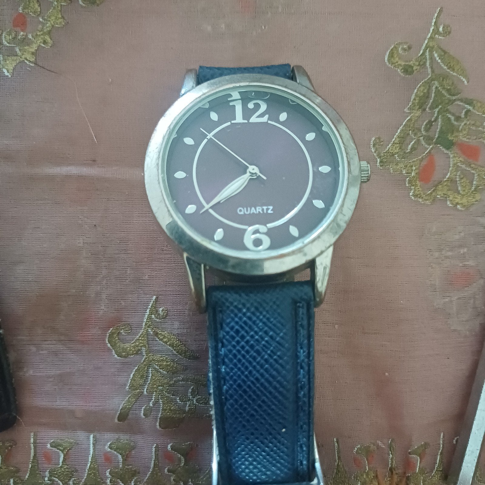 True Spirit Polshorloge met Blauw Leren Bandje, Ophalen of Verzenden