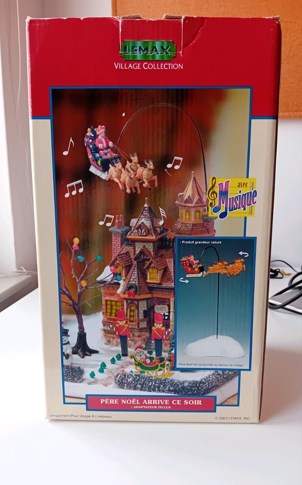 Lemax Santa Claus is coming to town, retired, Kerstdorp, Diversen, Ophalen of Verzenden