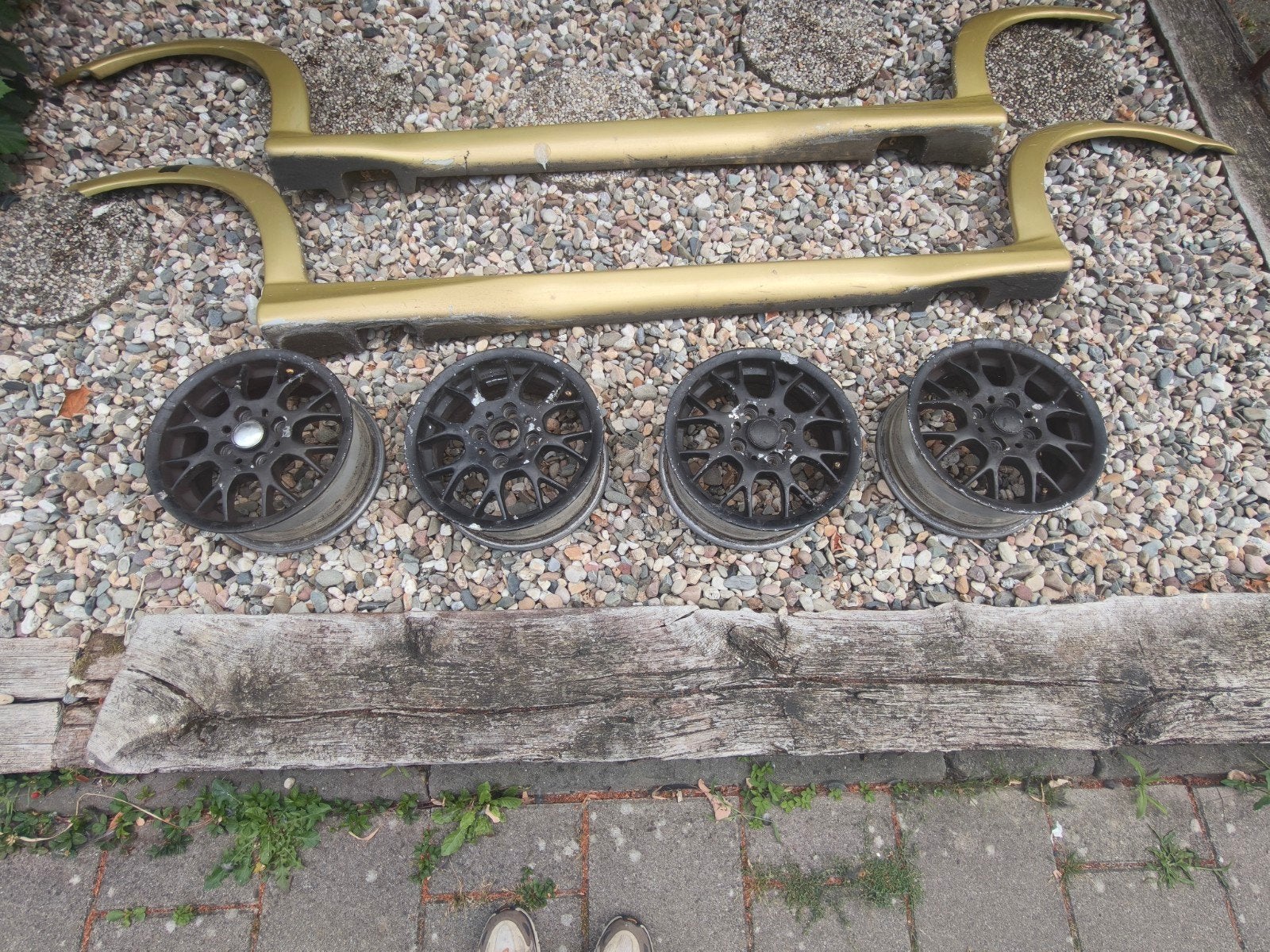 4x100 67mm naaf 13inch, stilauto velgen uit italie, Auto-onderdelen, Overige Auto-onderdelen, Ophalen