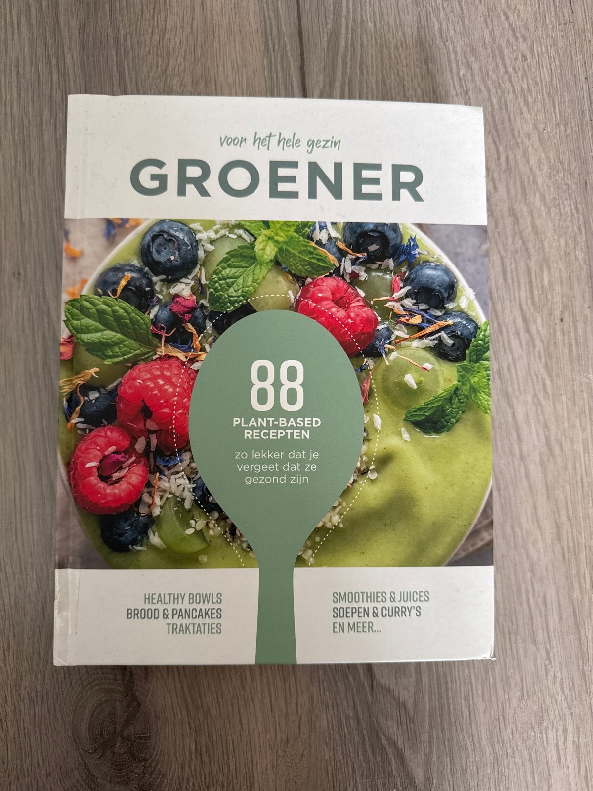 Groener kookboek - Nieuw met lichte kaftschade, Voorgerechten en Soepen, Nieuw, Ophalen of Verzenden, Gezond koken