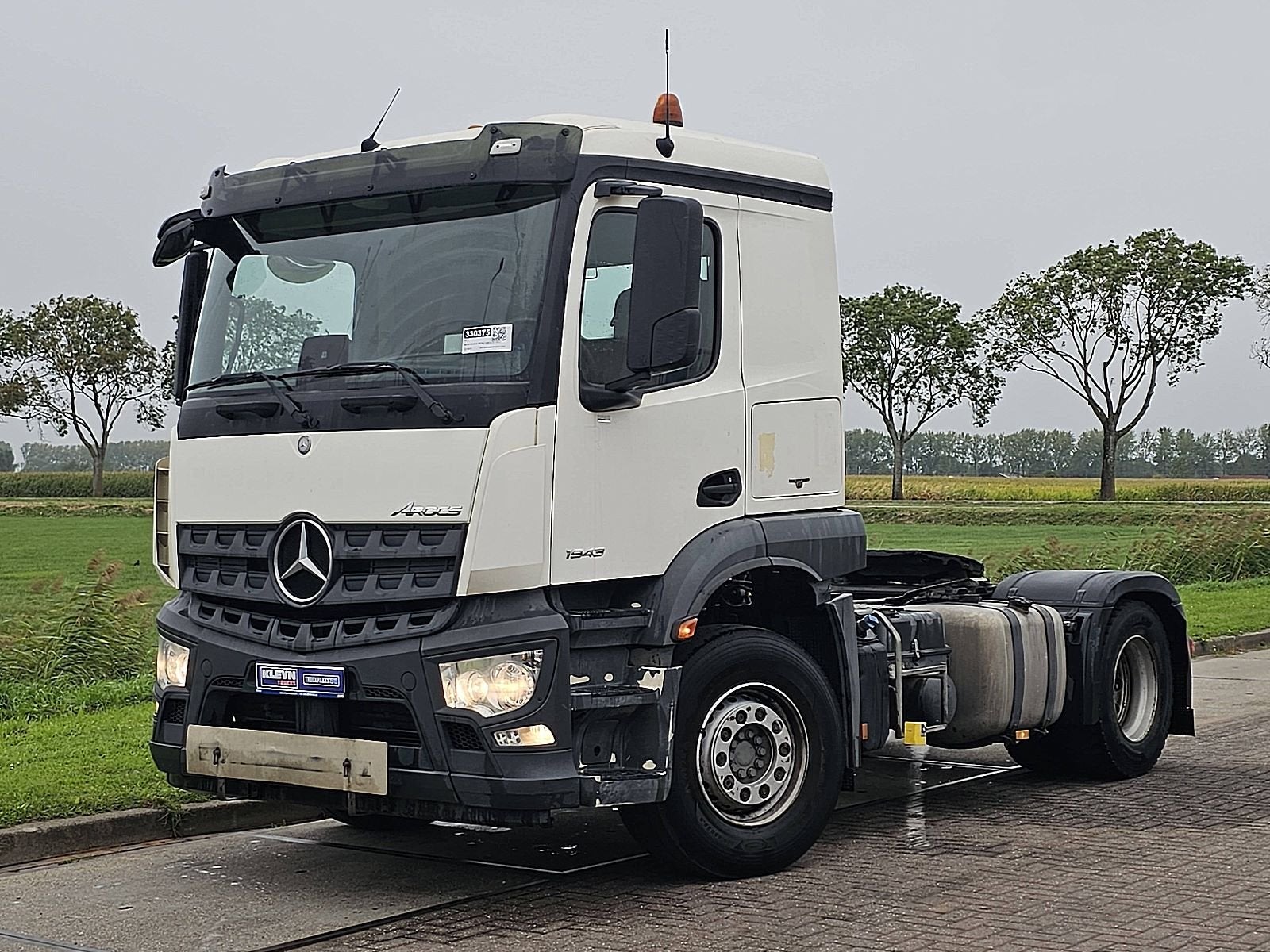 MERCEDES-BENZ AROCS 1843 435tkm, Automaat, Euro 6, 428 pk, Wit