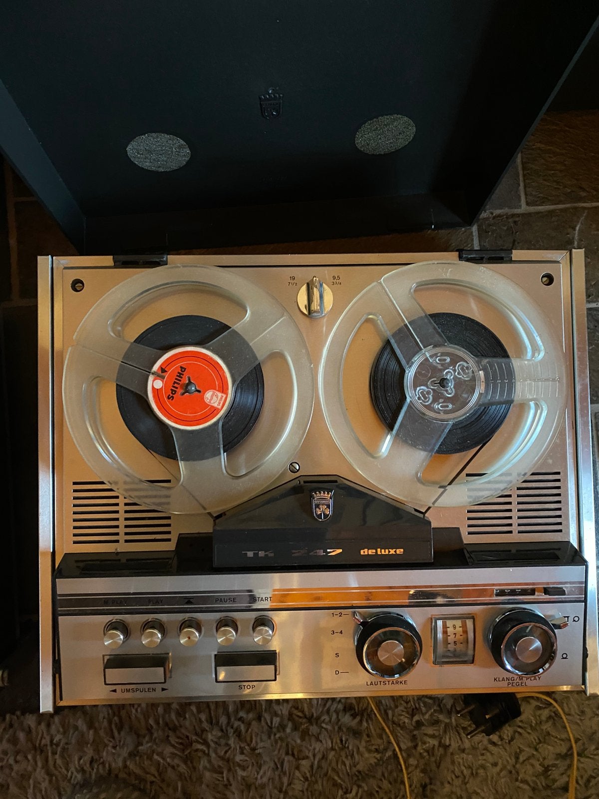Grundig bandrecorders TK 247 (2x), Ophalen