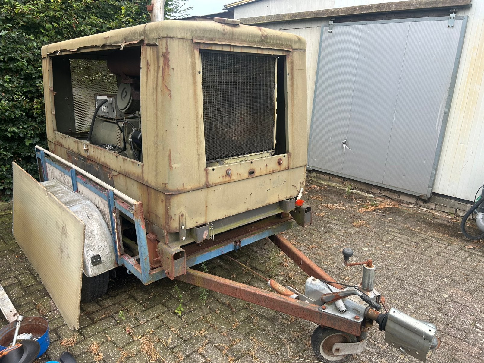 60kva diesel aggregaat, Ophalen, Gebruikt, Dieselolie