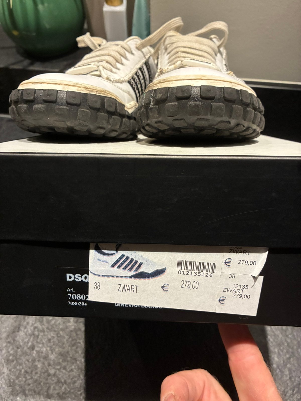 Dsquared2 schoenen, Ophalen of Verzenden, Zo goed als nieuw, Zwart