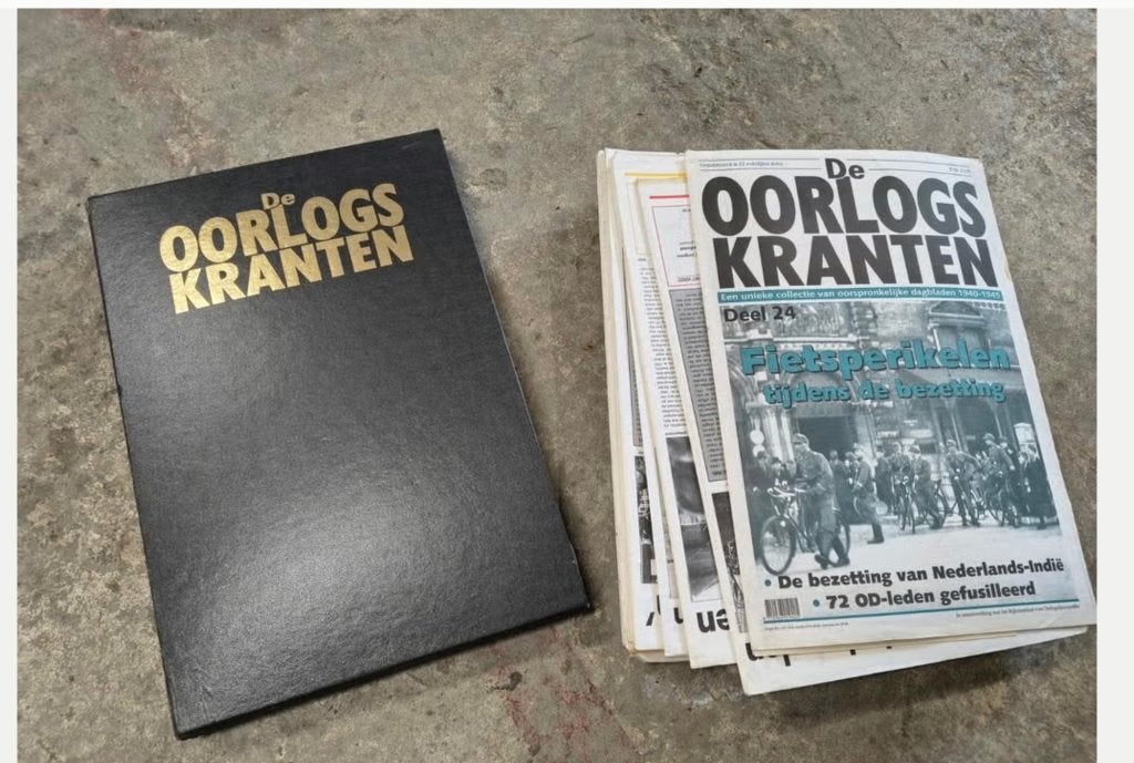 oorlogskranten, Boeken, Ophalen, Tweede Wereldoorlog, Gelezen