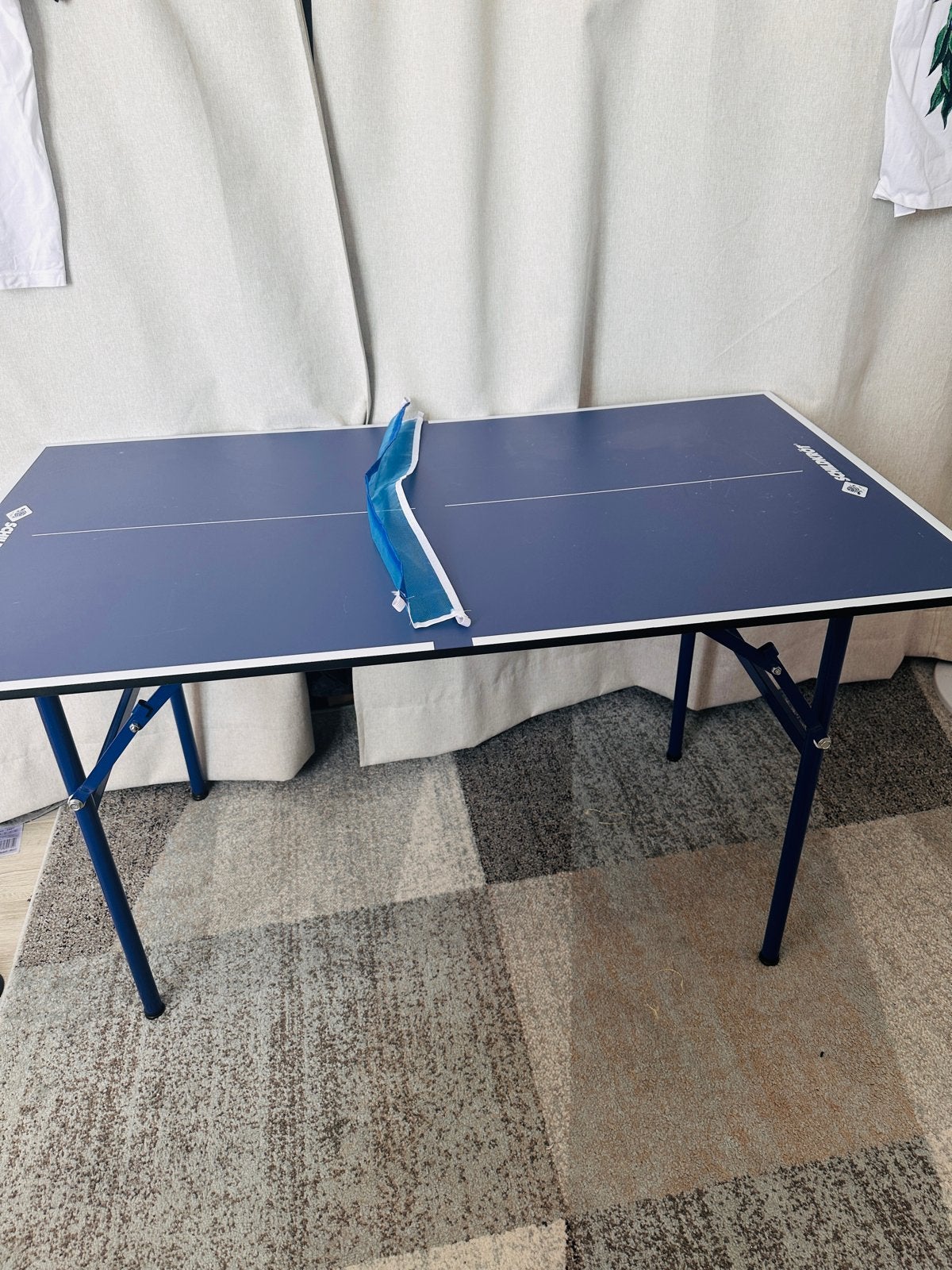 Tafeltennistafel - Zo goed als nieuw, Sport en Fitness, Tafeltennis, Ophalen, Zo goed als nieuw, Tafel Indoor