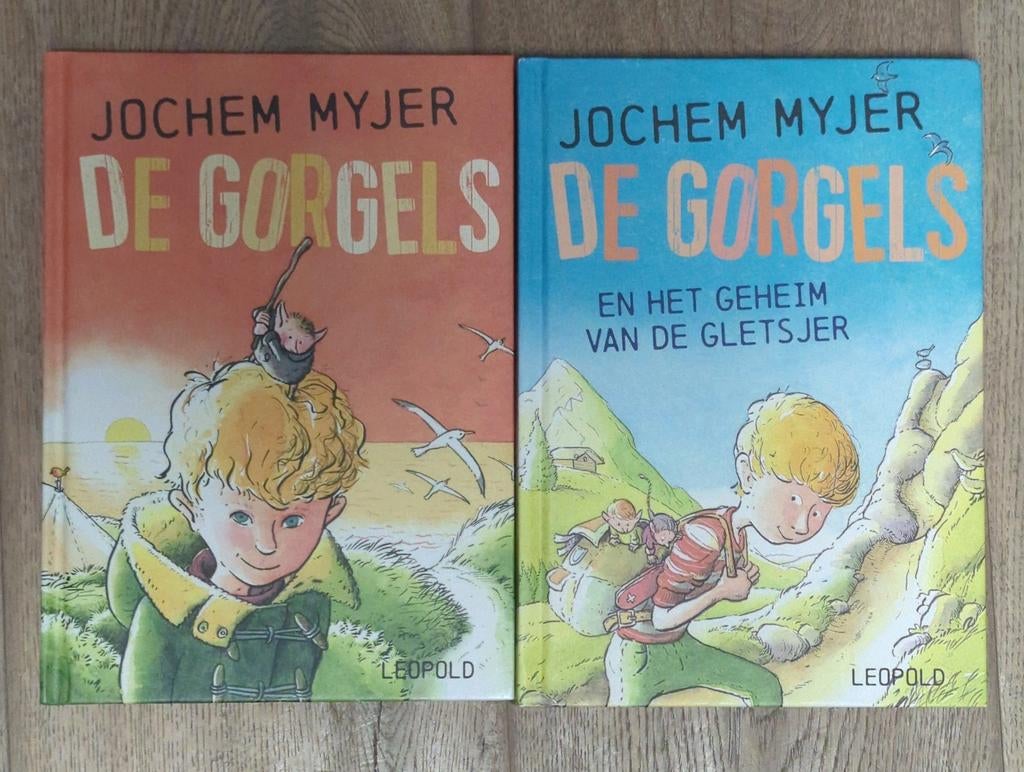 2x Jochem Myjer: De Gorgels & Het geheim van de Gletsjer, Boeken, Ophalen of Verzenden, Zo goed als nieuw, Jochem Myjer, Fictie algemeen