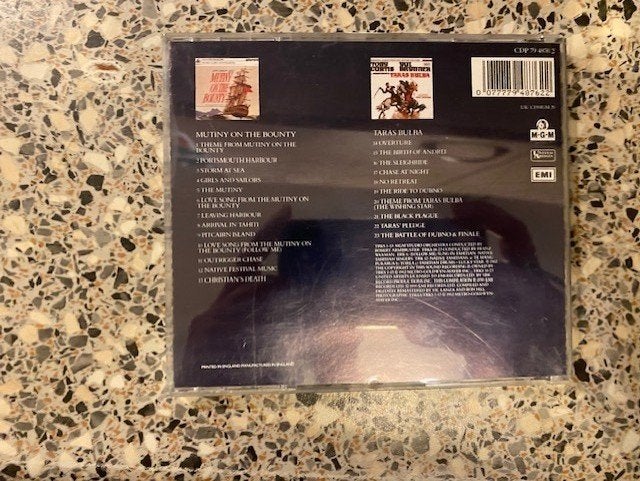Mutiny on the Bounty & Taras Bulba, Compilatie, Ophalen of Verzenden, Zo goed als nieuw, Soundtrack