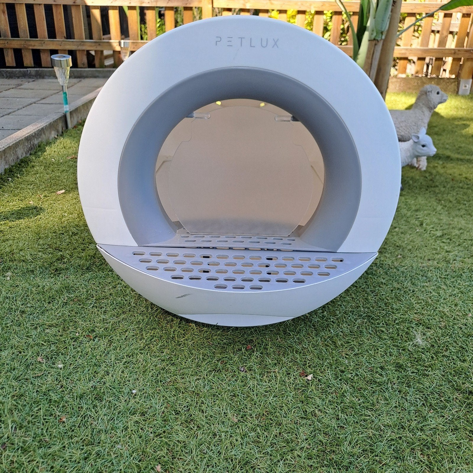 Petlux XL kattenbak, Ophalen