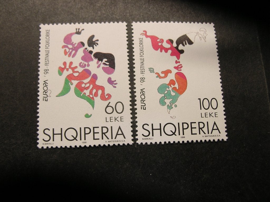 Cept/Verenigd Europa Albanië 1998, Verzenden, Overige landen, Postfris