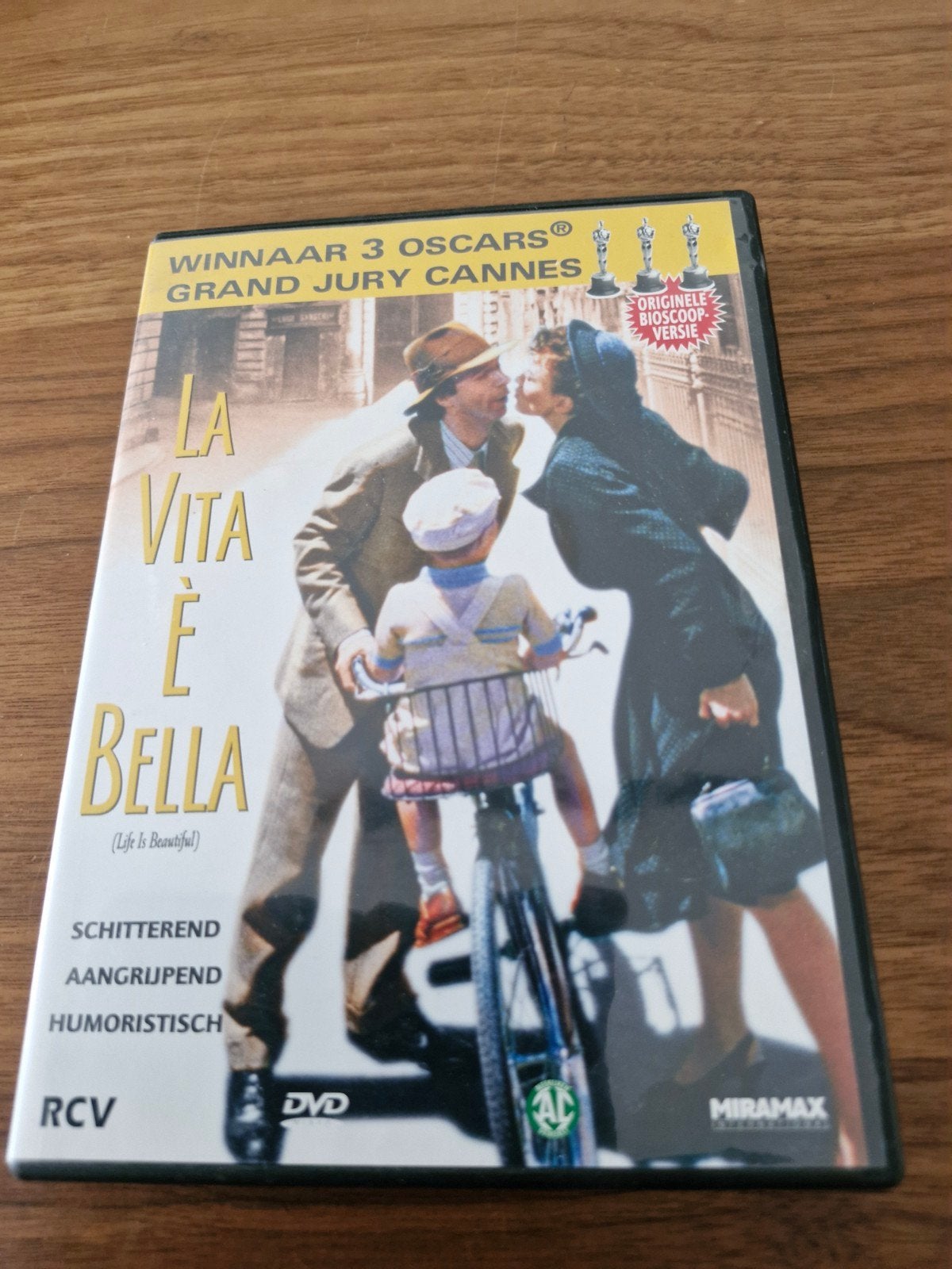 La Vita è Bella DVD - Winnaar 3 Oscars & Grand Jury Cannes, Alle leeftijden, Ophalen of Verzenden