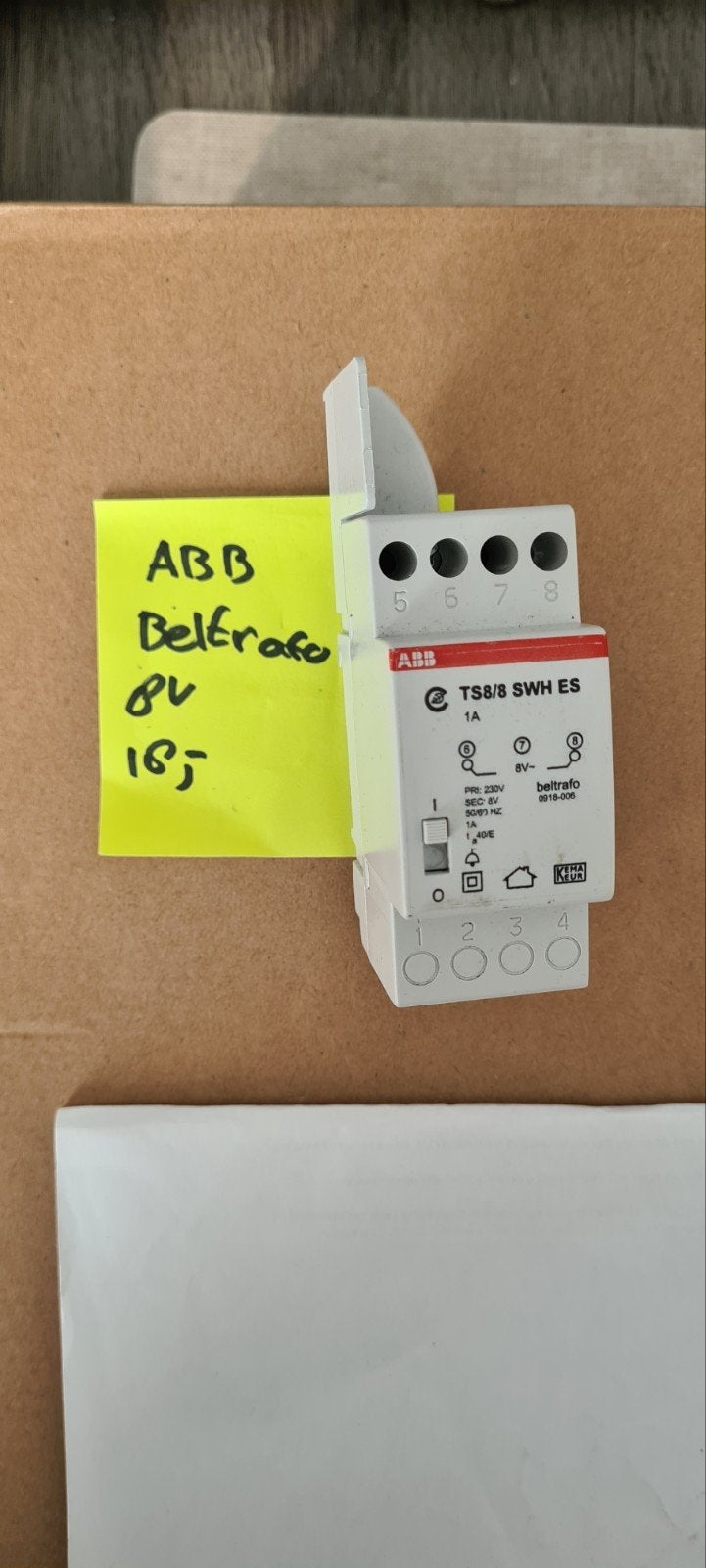 ABB Beltrafo TS8/8  SWH ES (1A), Ophalen of Verzenden, Nieuw, ABB, Overige typen
