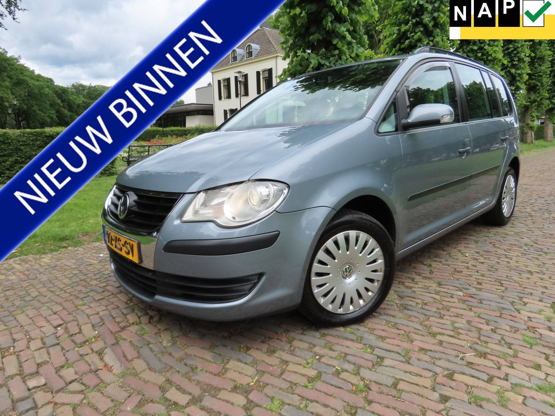 Volkswagen Touran 1.4 TSI Optive Automaat/DSG Ecc Cruisecont, Auto's, Gebruikt, 4 cilinders, Origineel Nederlands, Bedrijf