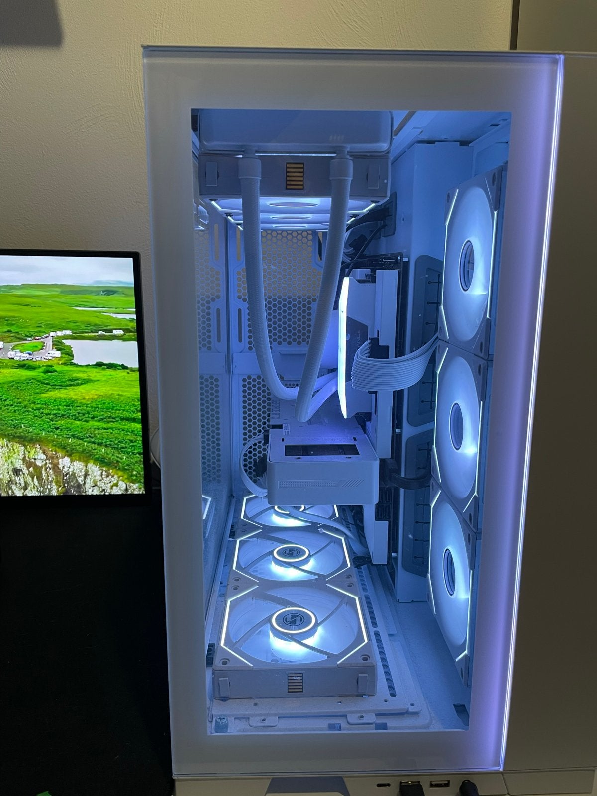 Krachtige Witte Gaming PC
