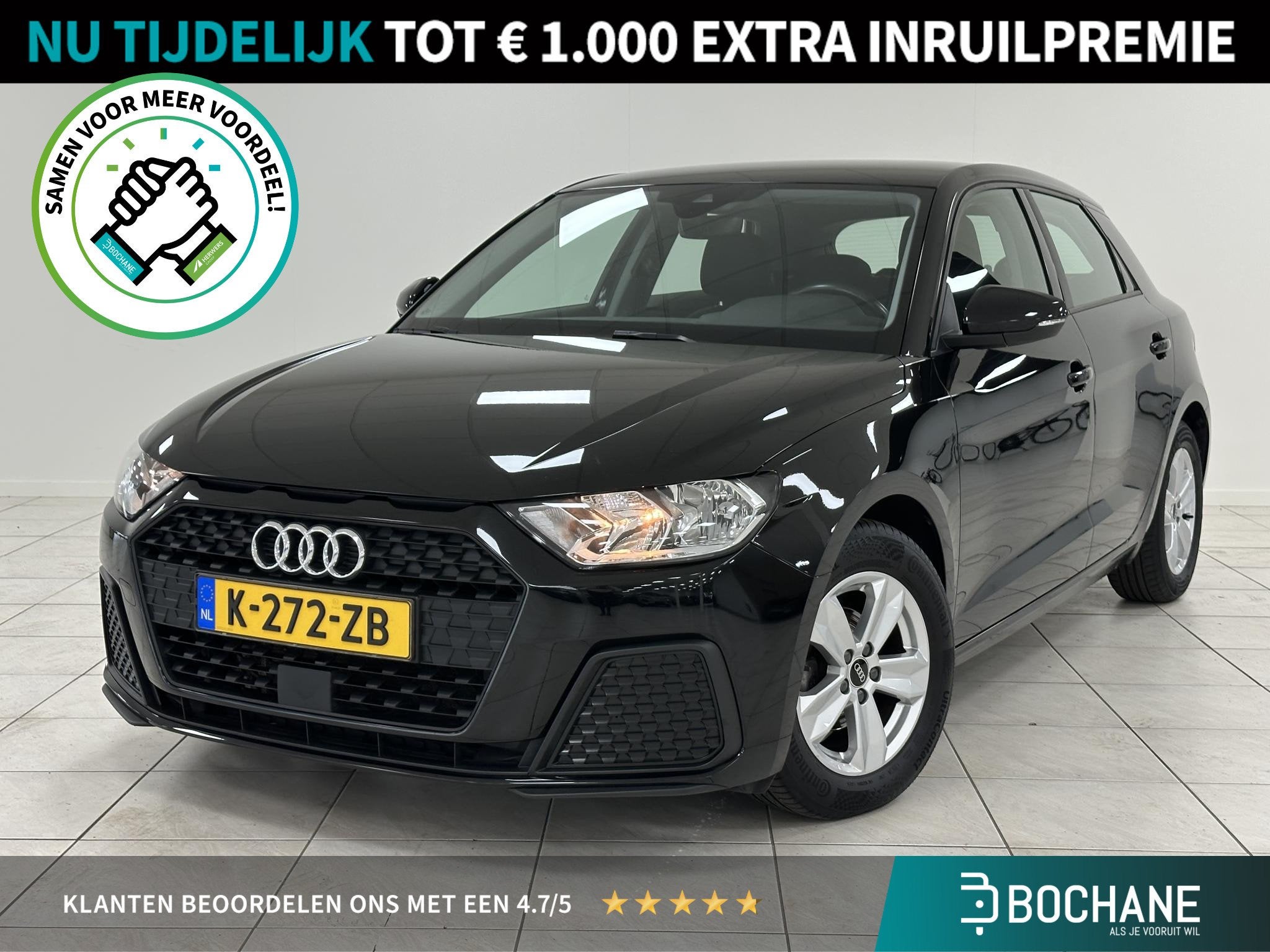 Audi A1 Sportback 25 TFSI Pro Line AIRCO | CRUISE CONTROL |, Auto's, Stof, 95 pk, Met garantie (alle), Origineel Nederlands