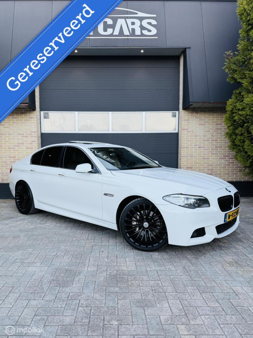 BMW 5-serie 535i Executive| M Pakket|Apple Car Play|Breyton, Auto's, Euro 5, Achterwielaandrijving, Gebruikt, Wit