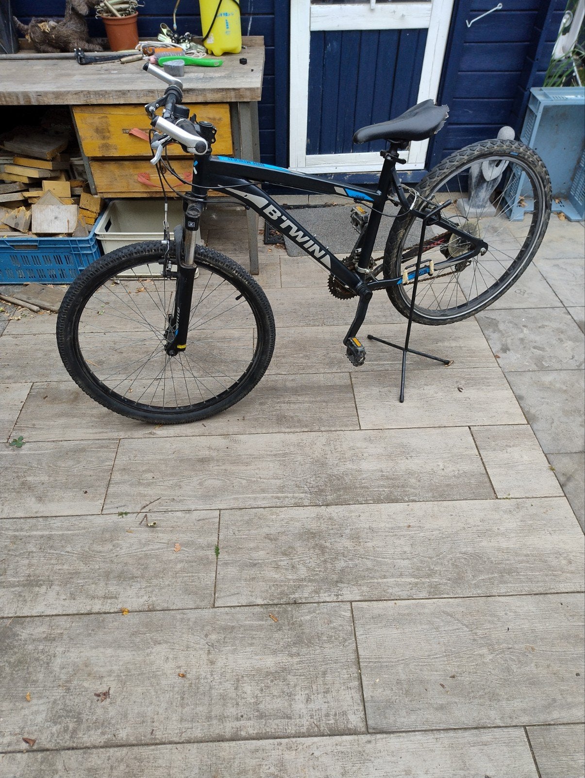 B'Twin Rockrider 340 Mountainbike - 21 versnellingen, Gebruikt, Hardtail, Ophalen, Overige merken