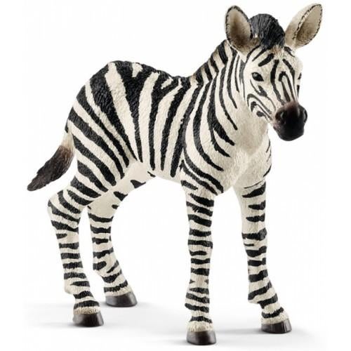 Schleich 14811 zebra jong, dierfiguur, Ophalen of Verzenden, Zo goed als nieuw, Wild dier, Beeldje of Figuurtje