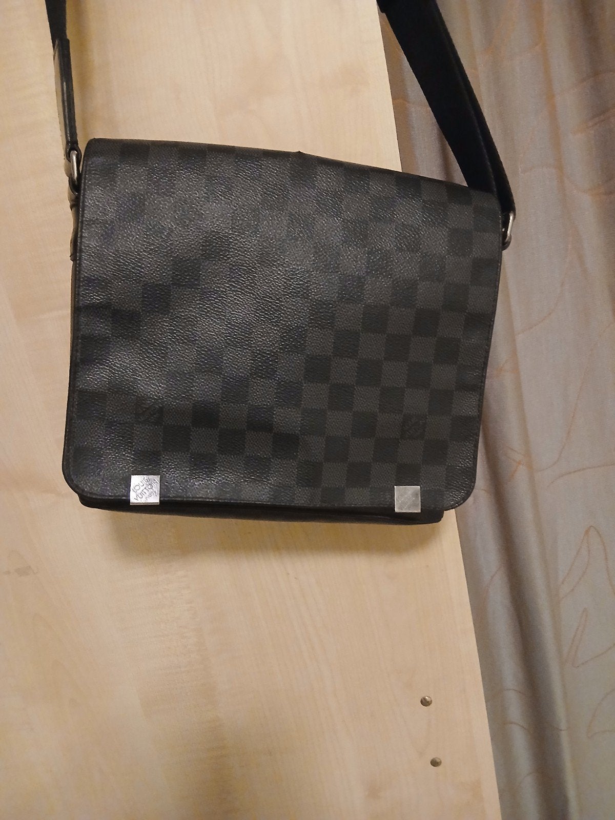 Orginele louis vuitton messenger bag, Overige merken, Zwart, Ophalen of Verzenden, Zo goed als nieuw