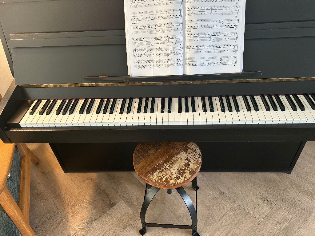 Piano Rippen zwart, Ophalen, Gebruikt, Zwart, Piano