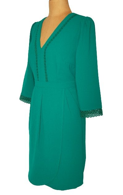 Nieuwe Suncoo Paris jurk, Caline, groen, Mt. S, Verzenden, Nieuw, Suncoo, Maat 36 (S)