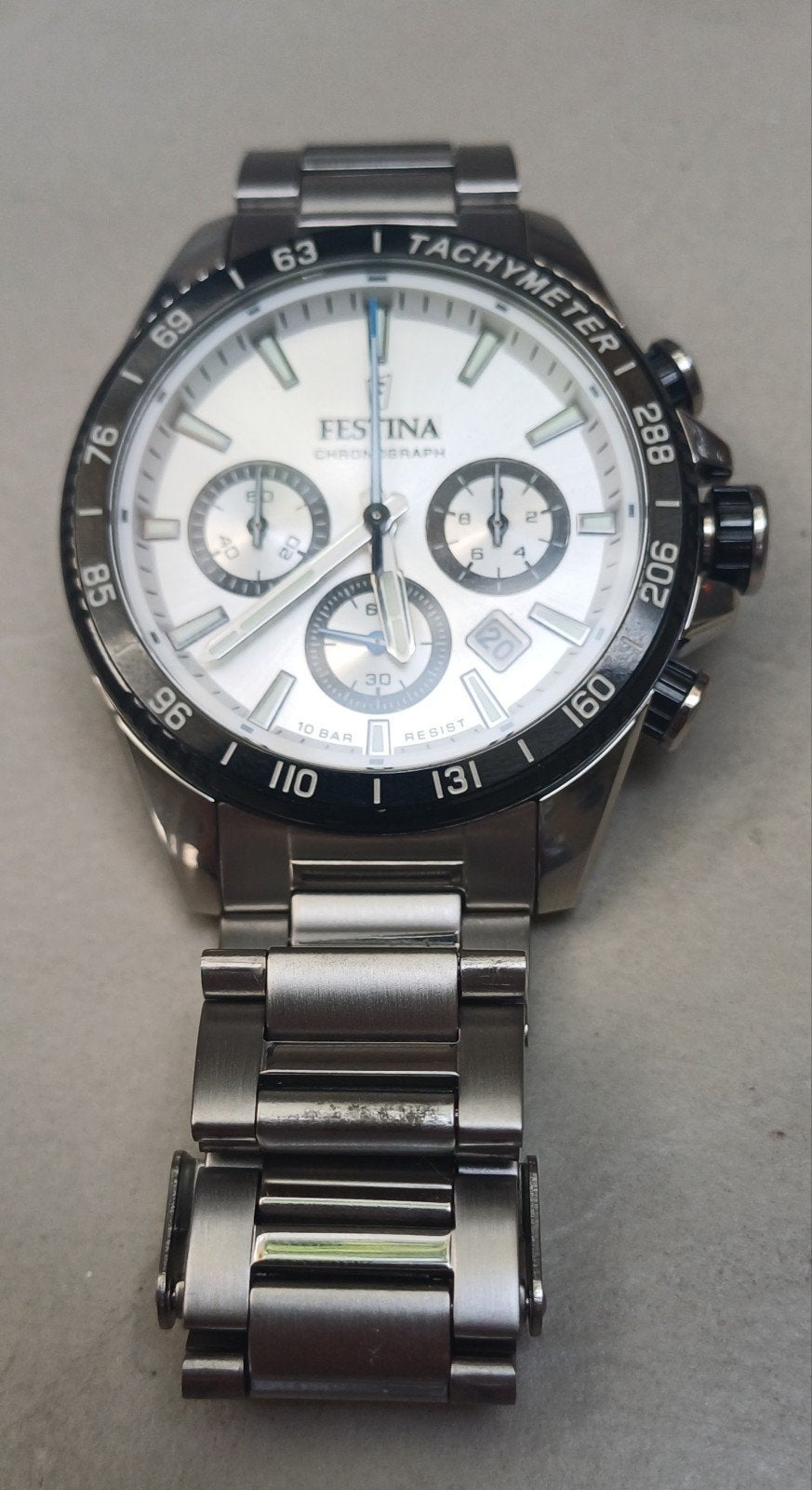 Festina chronograaf Herenhorloge F20560 Nieuw/ongebruikt, Ophalen of Verzenden, Nieuw, Staal, Overige merken