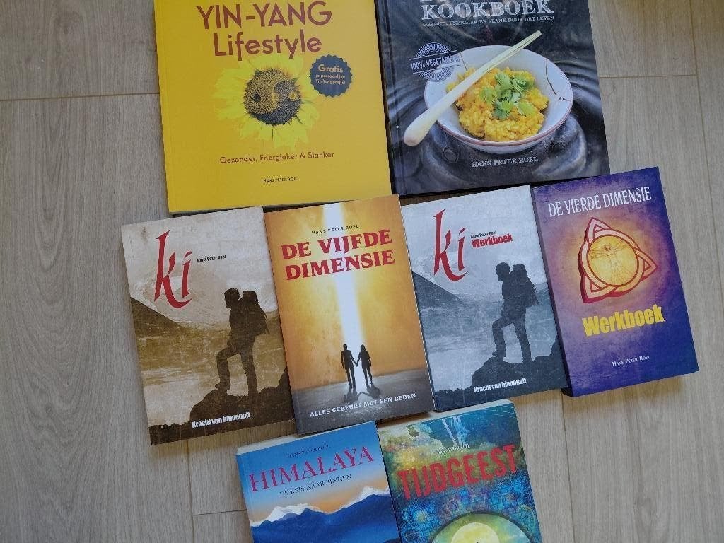 8 x Hans Peter Roel - De vijfde dimensie & Tijdgeest & Himal, Ophalen of Verzenden, Zo goed als nieuw, Spiritualiteit algemeen